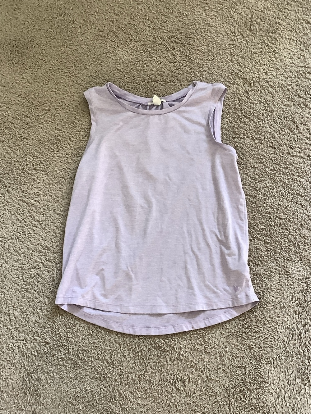 Crewcuts Girls' High-Low Muscle Tank Top